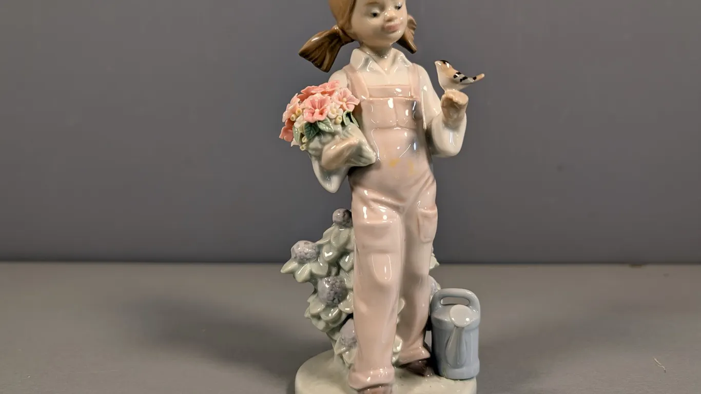 Lladro "Little Gardener" Porcelain Figurine