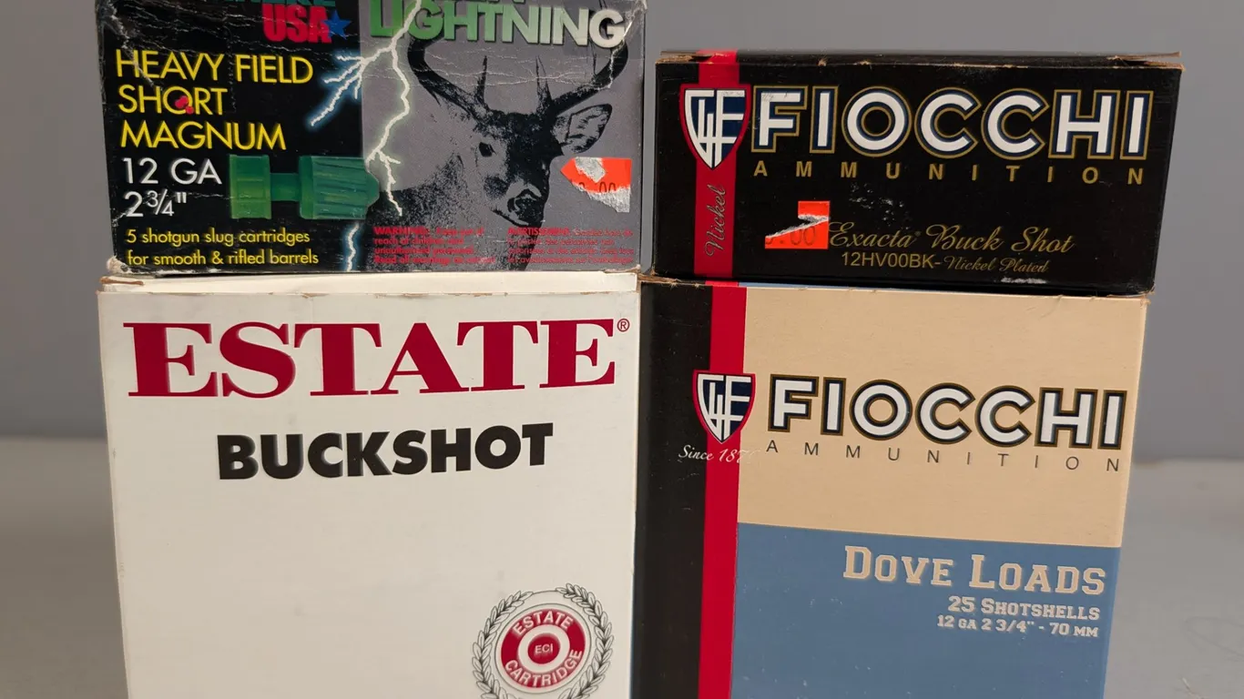 Assorted 12 Gauge Shotgun Ammunition Lot