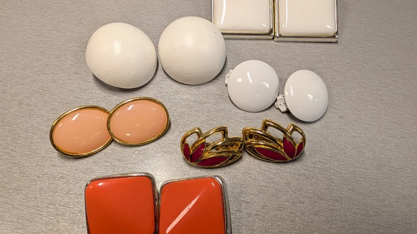 Assorted Clip-On Earrings Collection