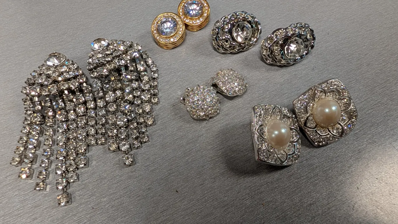 Collection of Assorted Clip-On Earrings