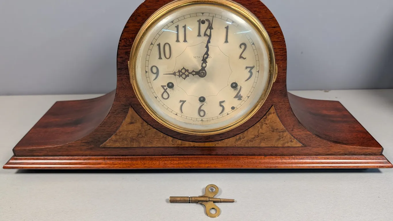 Seth Thomas No. 124 Chime Mantel Clock