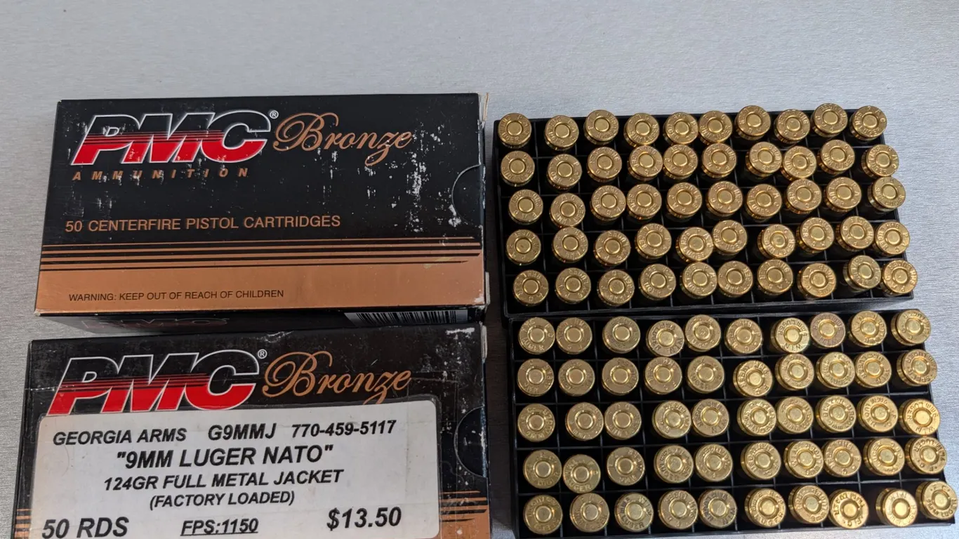 PMC Bronze 9mm Luger NATO Ammunition