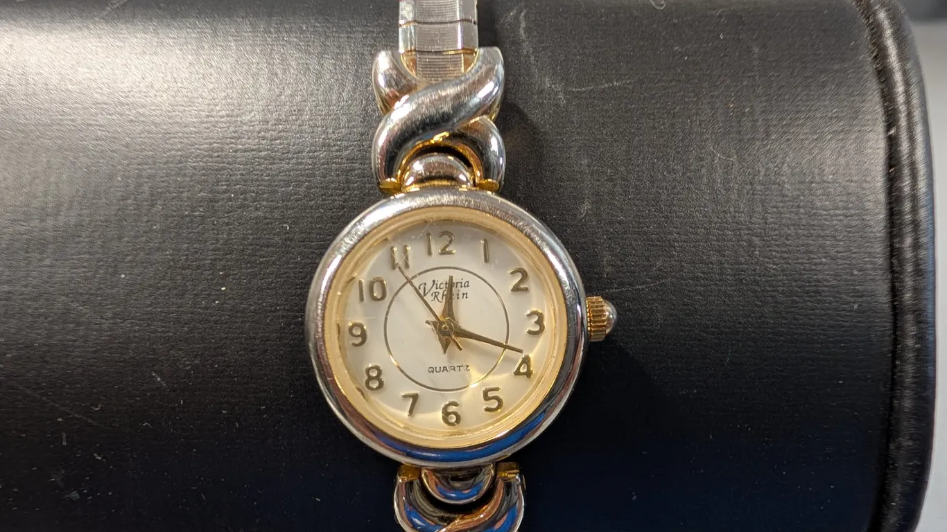 Victoria Klein Two-Tone Quartz Ladies Watch