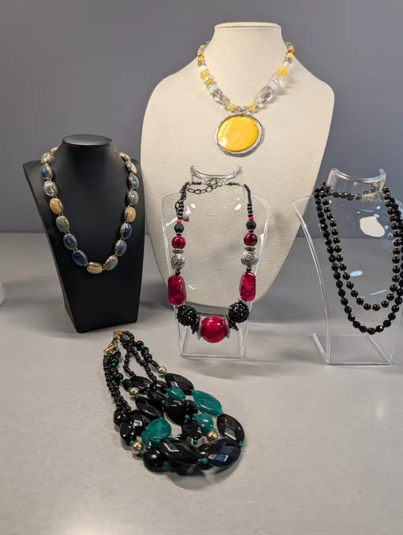 Collection of Six Fashion Necklaces