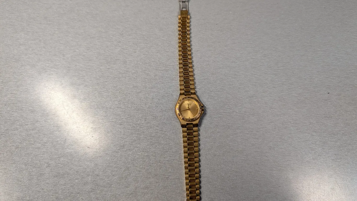 Caravelle Quartz Gold-Tone Ladies Watch