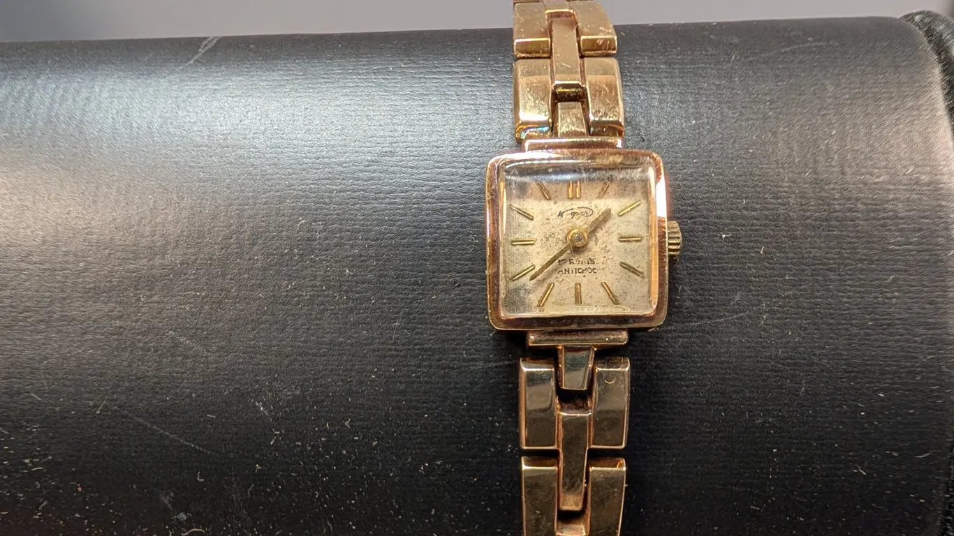 Kasper 14K Gold Ladies Wristwatch