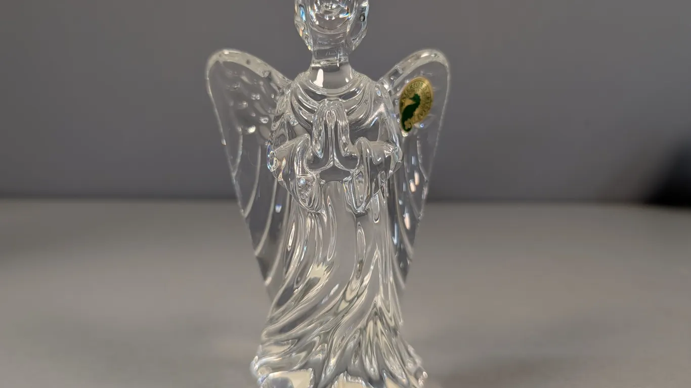 Waterford Crystal Guardian Angel Sculpture