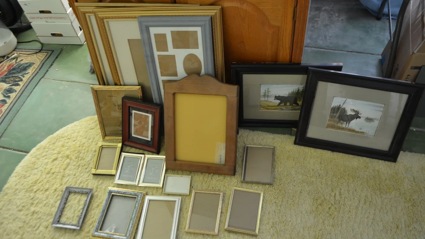 Framed Bear Picture