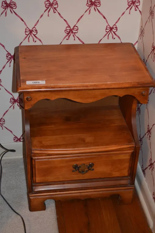 Wooden End Table
