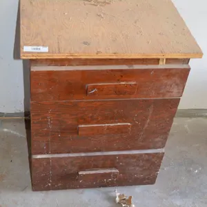 Wooden Drawer w/ Contents