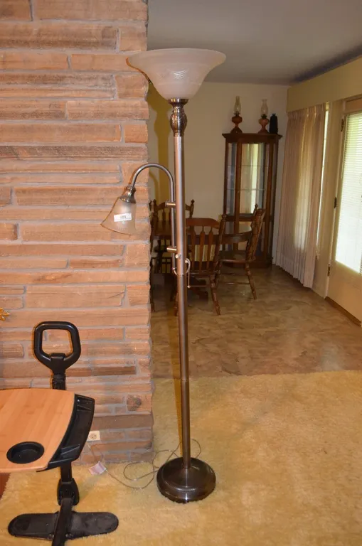 2 Light Floor Lamp