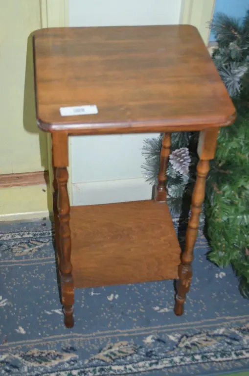 Wooden End Table