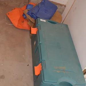 Plastic Storage Box, Tarps