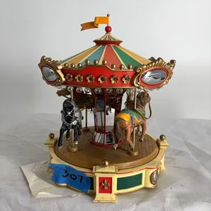ENESCO ANIMATED MERRY-GO-AROUND BATTERY OPERATED (DONT KNOW IF IT WORKS)