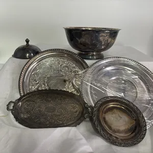 SILVER PLATERS-BOWL-LID