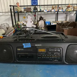 SONY RADIO WITH CD AND CASSETTE PLAYER