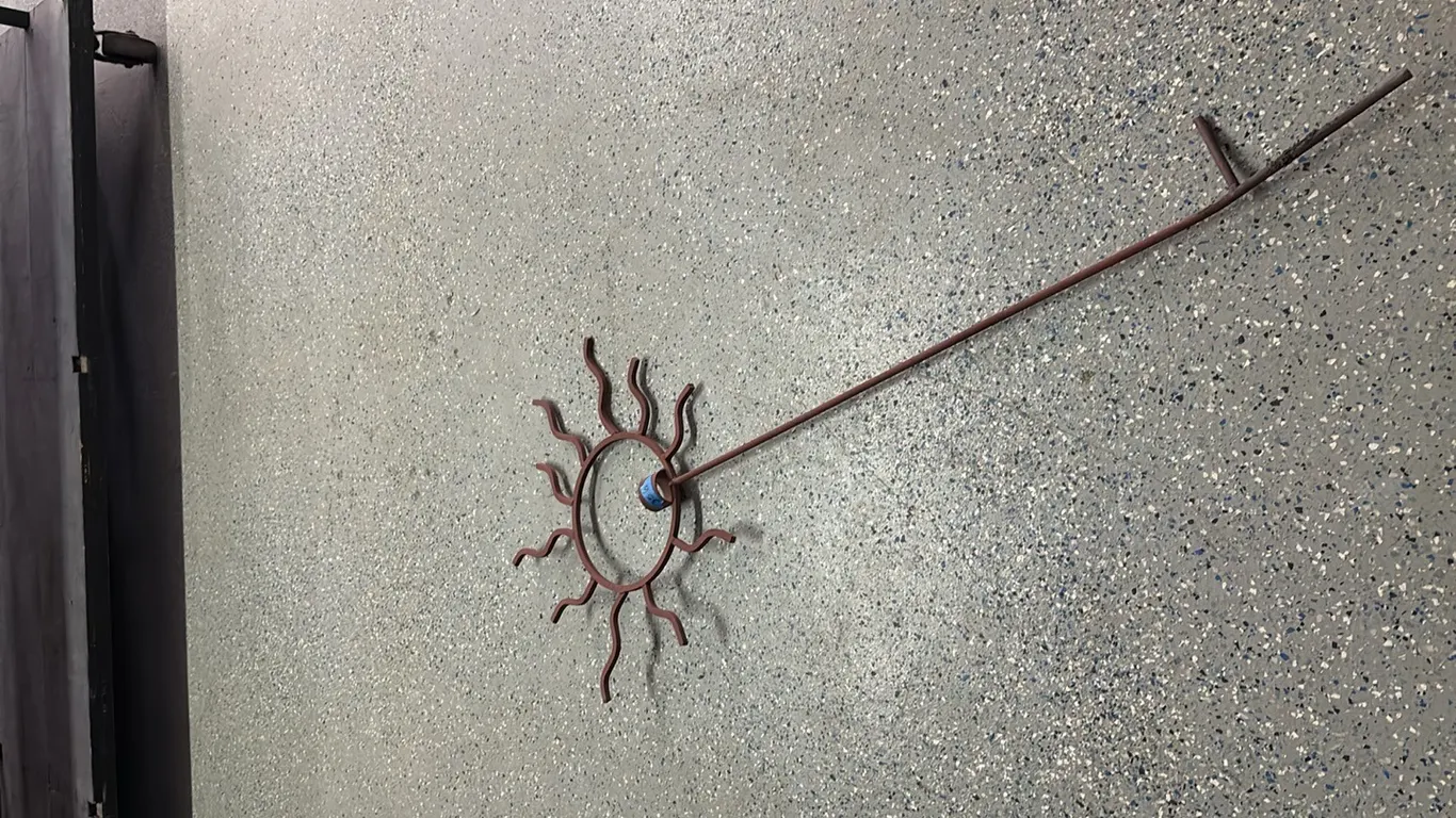 METAL SUN GARDEN STAKE