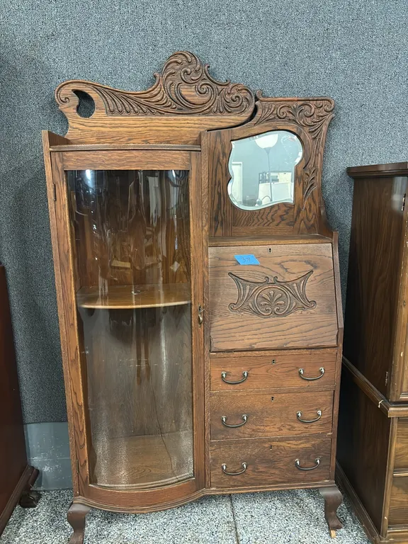 ANTIQUE SIDE BY SIDE SECRETORY DESK