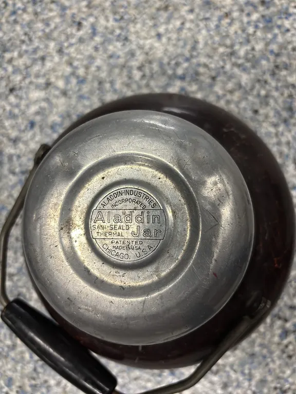 ALADDIN THERMAS JAR METAL