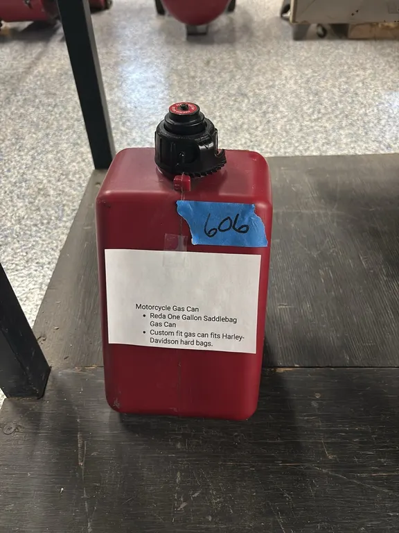 MOTORCYCLE GAS CAN