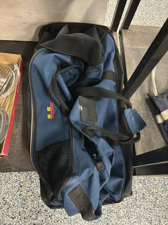 LARGE DUFFEL BAG-SMALL CARRY ON BAG