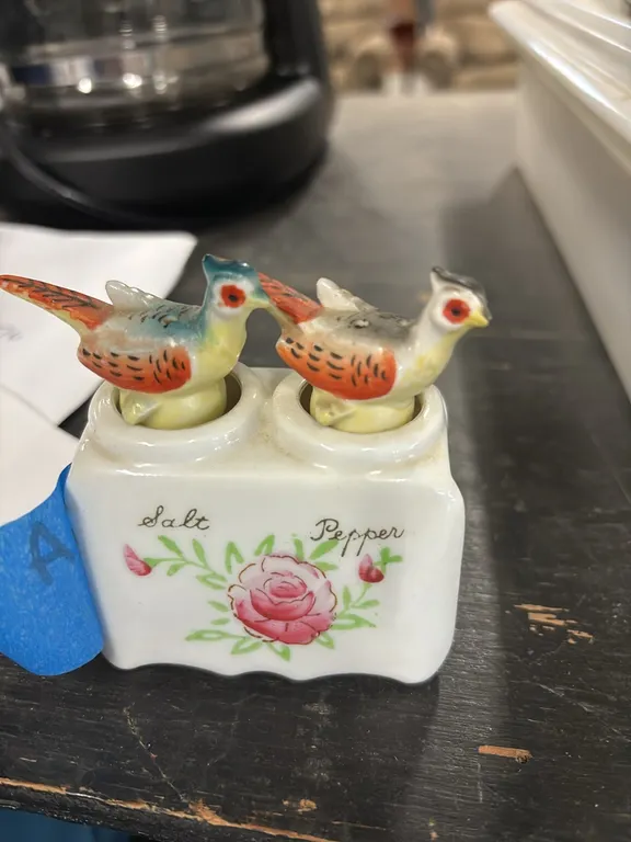 PHEASANT SALT AND PEPPER SHAKERS