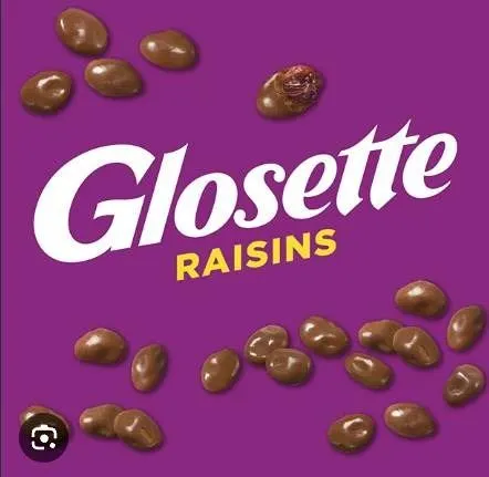 Lot of 8 Boxes Glosette Raisins 105g Each