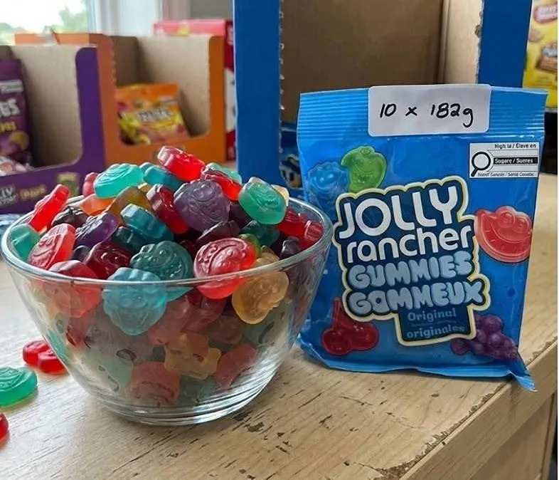 Jolly Rancher Gummies Original 182g Pack of 10