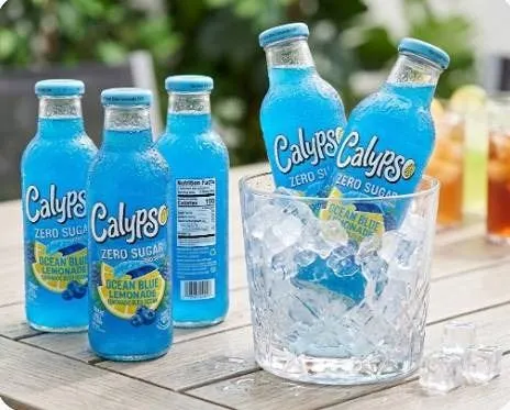 Calypso Zero Sugar Ocean Blue Lemonade 12x473ml