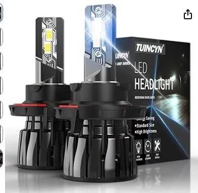 Tuincyn LED Headlight Bulb H13 Standard Size