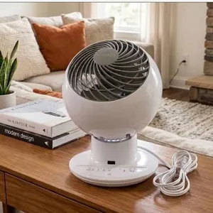 Woozoo Iris USA Oscillating Table Fan White No Remote