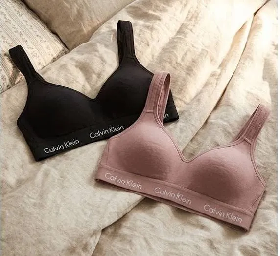 Calvin Klein 2 Pack Bralette S/P Cotton Modal