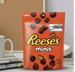 Lot of 6 Reese's Minis 210g Bags