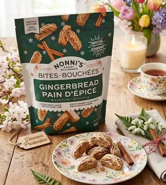 Nonni's Gingerbread Biscottini Bites 794g Limited Edition