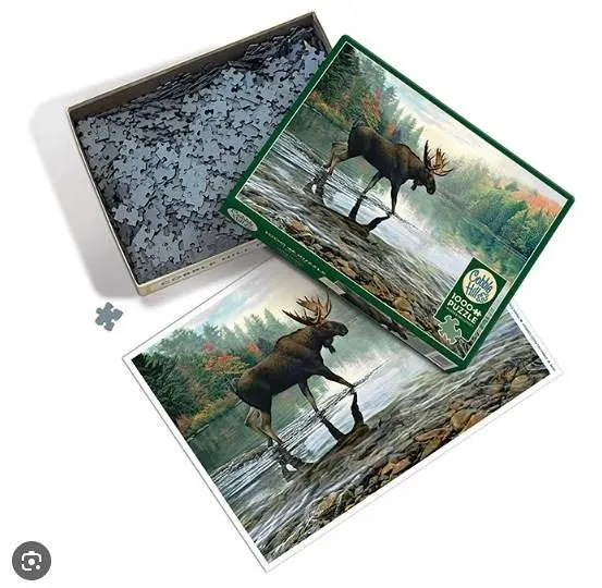 Cobble Hill 1000 Piece Moose Puzzle