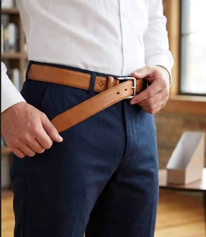 Vince Camuto Men's Leather Belt XL 40-42