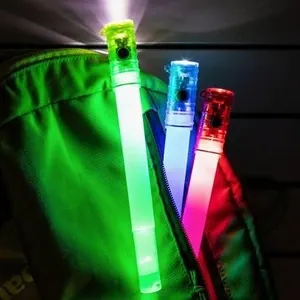 3 Life Gear Glow Stick Flashlights Assorted Colours