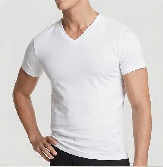 Calvin Klein 4-Pack V-Neck T-Shirts L/G