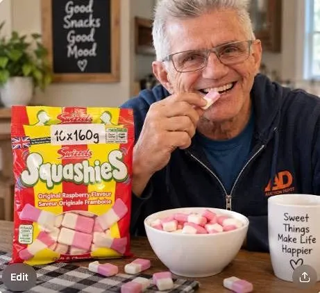 Swizzels Squashies Raspberry 10X160g