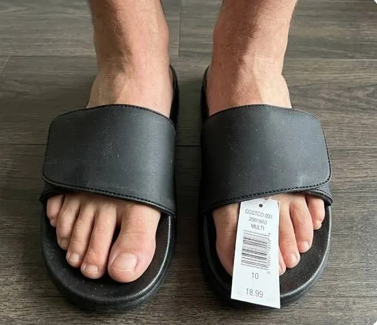 Sofy Clobe Unisex Comfort Slide Sandals Size 10
