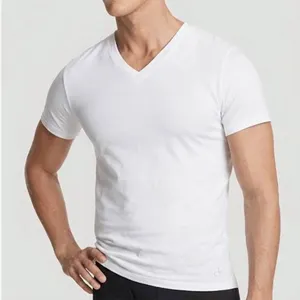 Calvin Klein 4 Pack V-Neck Cotton T-Shirts S/P
