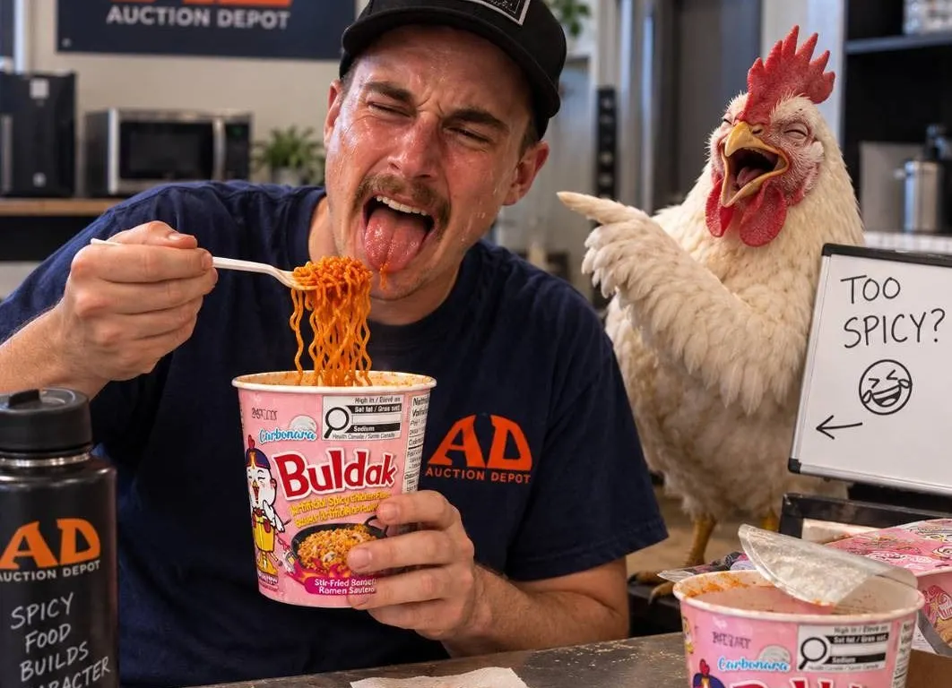 Samyang Buldak Carbonara Spicy Chicken Ramen 6-Pack 480g