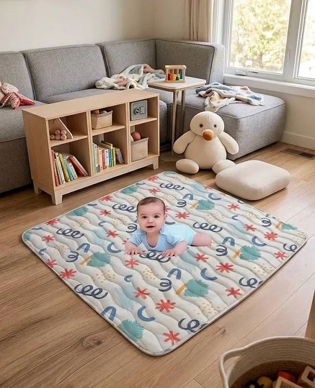Space Seal Kids Play Mat 71x59 Inches