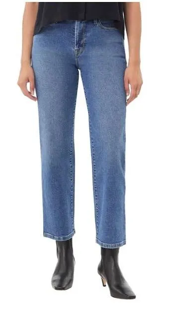 Kensie Jeans High Rise Straight Size 6 28" Inseam