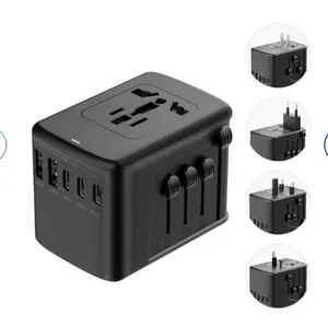 SL-207 Multi-National 35W Travel Adapter with USB-C and USB-A Ports