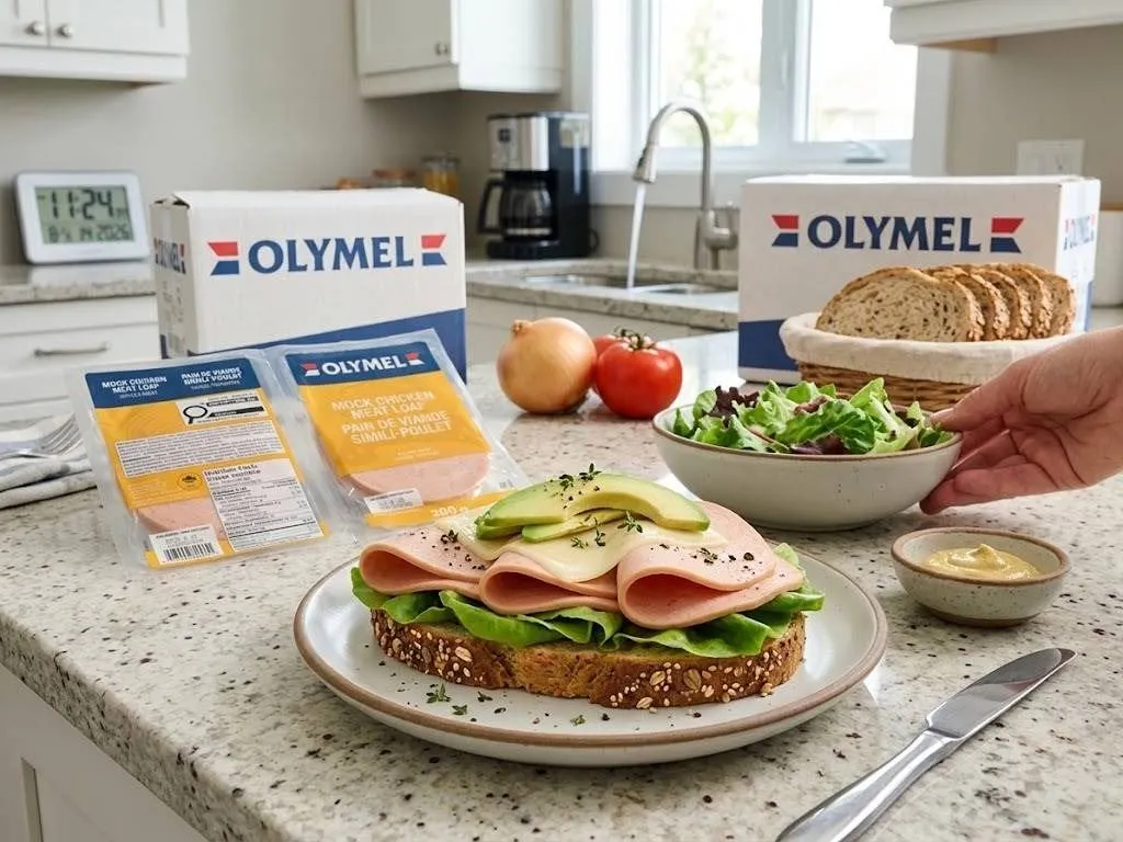 Olymel Mock Chicken Meat Loaf 7x500g