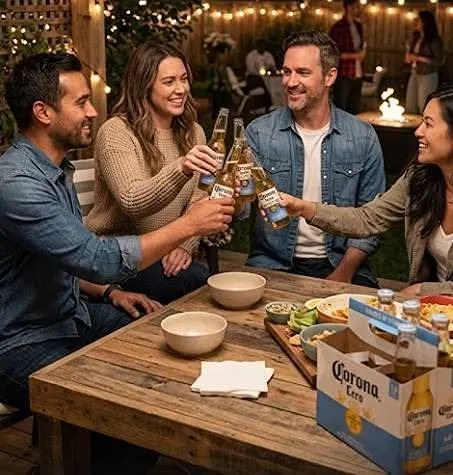 Corona Cero Non-Alcoholic Beer 12 x 330ml Bottles