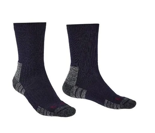 Lot of 2 - Bridgedale Men's Medium Hike Lightweight Merino Socks