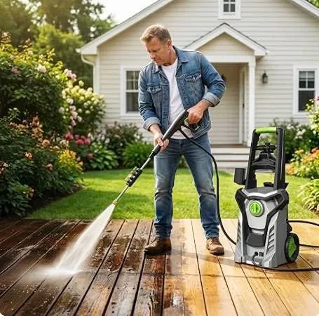 2200W Heavy Duty Electric Pressure Washer