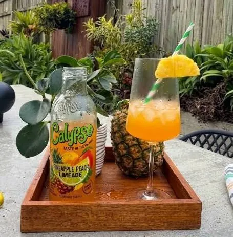 Calypso Pineapple Peach Limeade 12 x 473ml Bottles